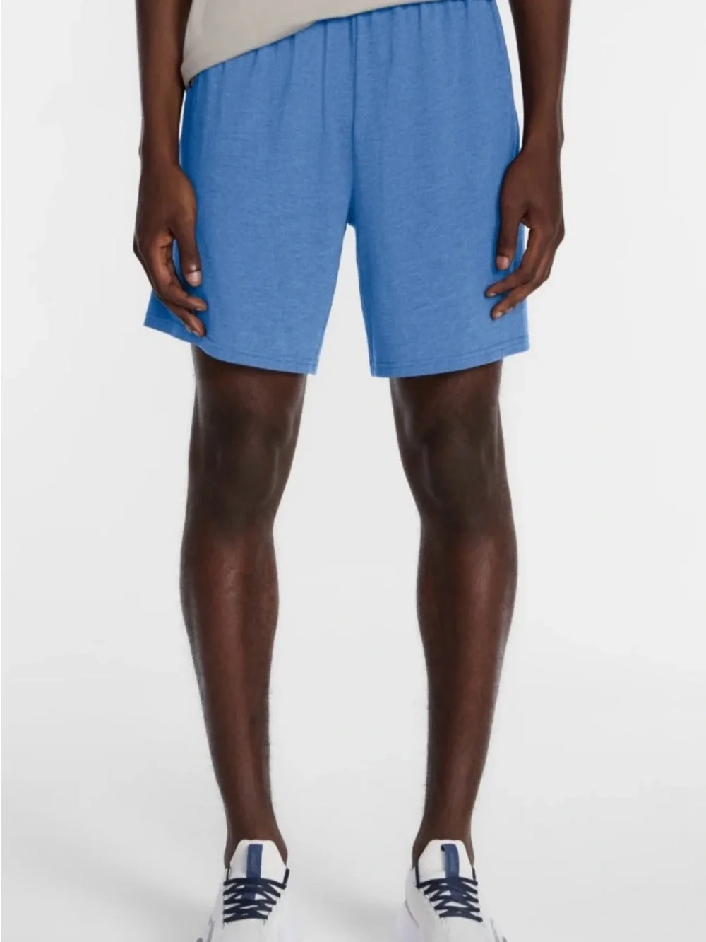 NWT Athletic Works Men's blue  Athletic Tri Blend shorts  - Set of 2